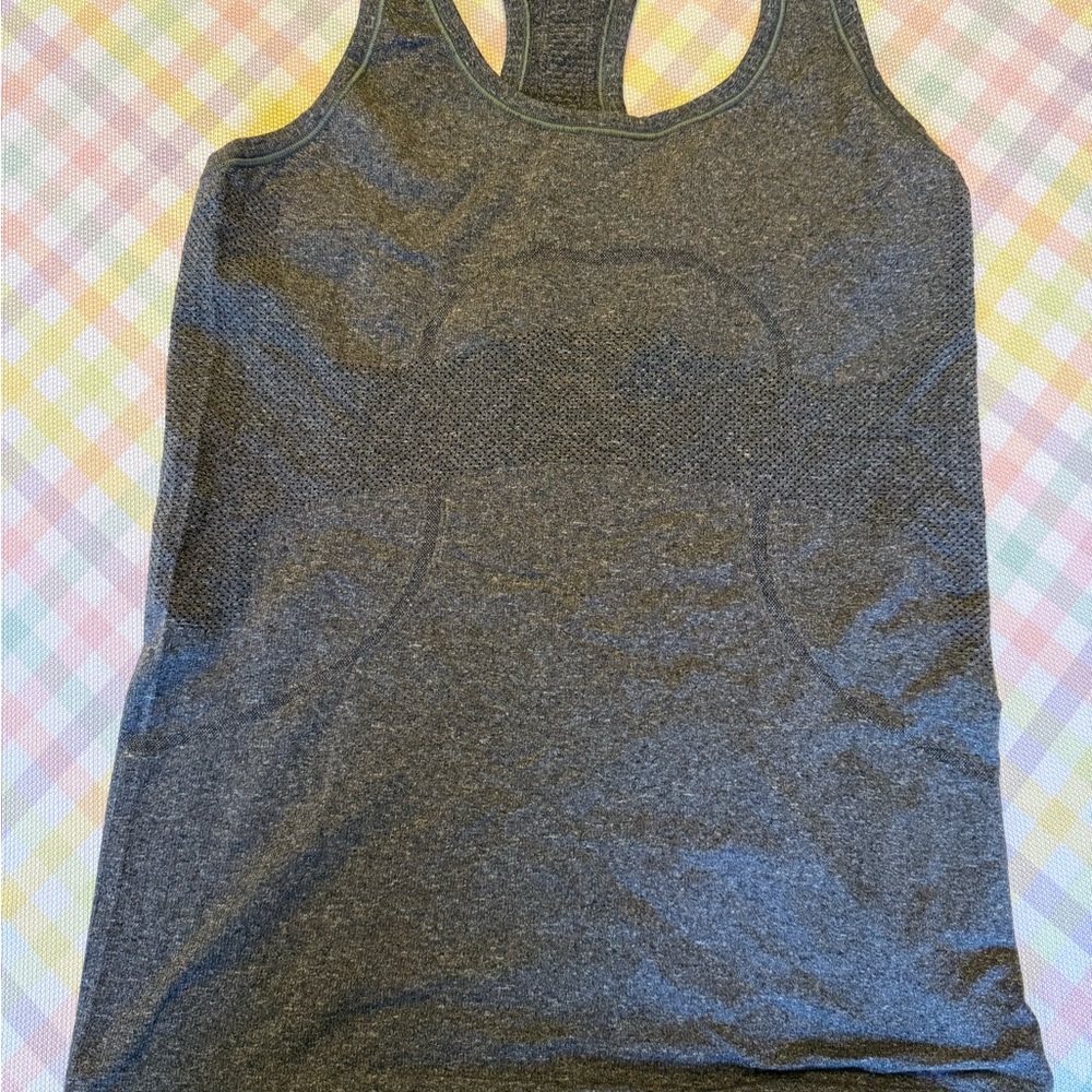 lululemon athletica Charcoal Tank Top